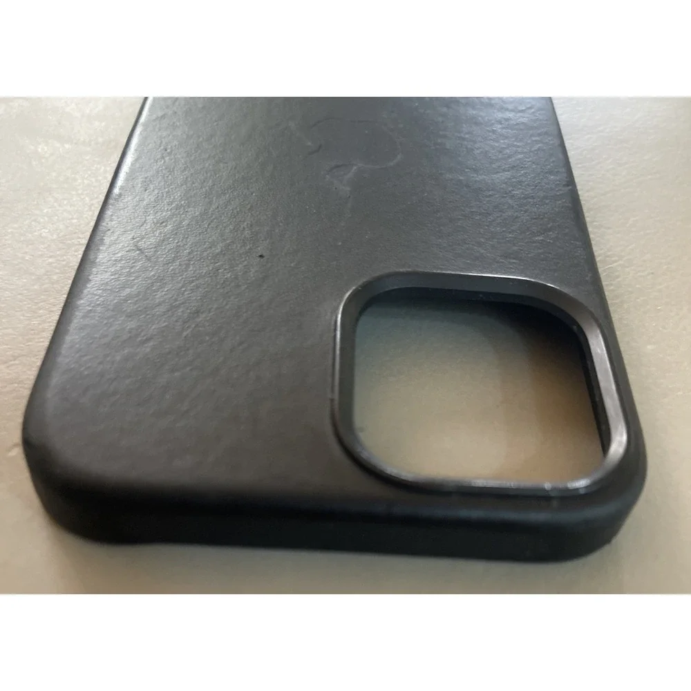 Apple iPhone 12 Pro Max OEM Leather MagSafe Fitted Case/Skin Magnetic Black